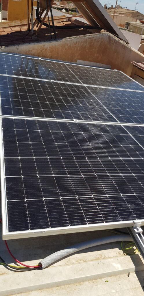 Instalación de placas solares1 - Mileto Instalaciones